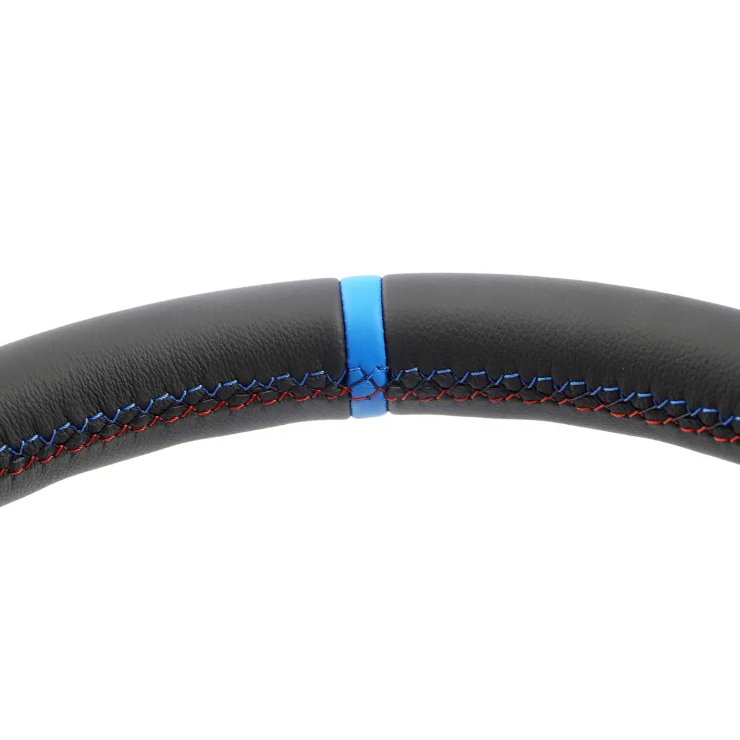 Leather Alcantara M-Sport Steering Wheel M-Threads to BMW E60 E63 NEW with Part number 2282751 BMW E60 E63 NEW Leather Alcantara M-Sport Steering Wheel M-Threads - SKU 2282751-2 - Part number 2282751