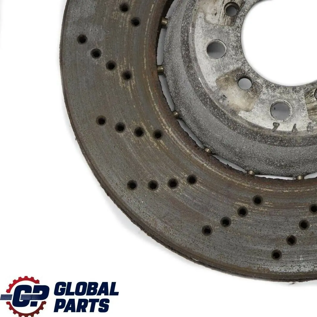 BMW 5 E60 M5 Front Left N/S Ventilated Perforated Wheel Brake Disc 374X36 - SKU 2282805 - Part number 2282805