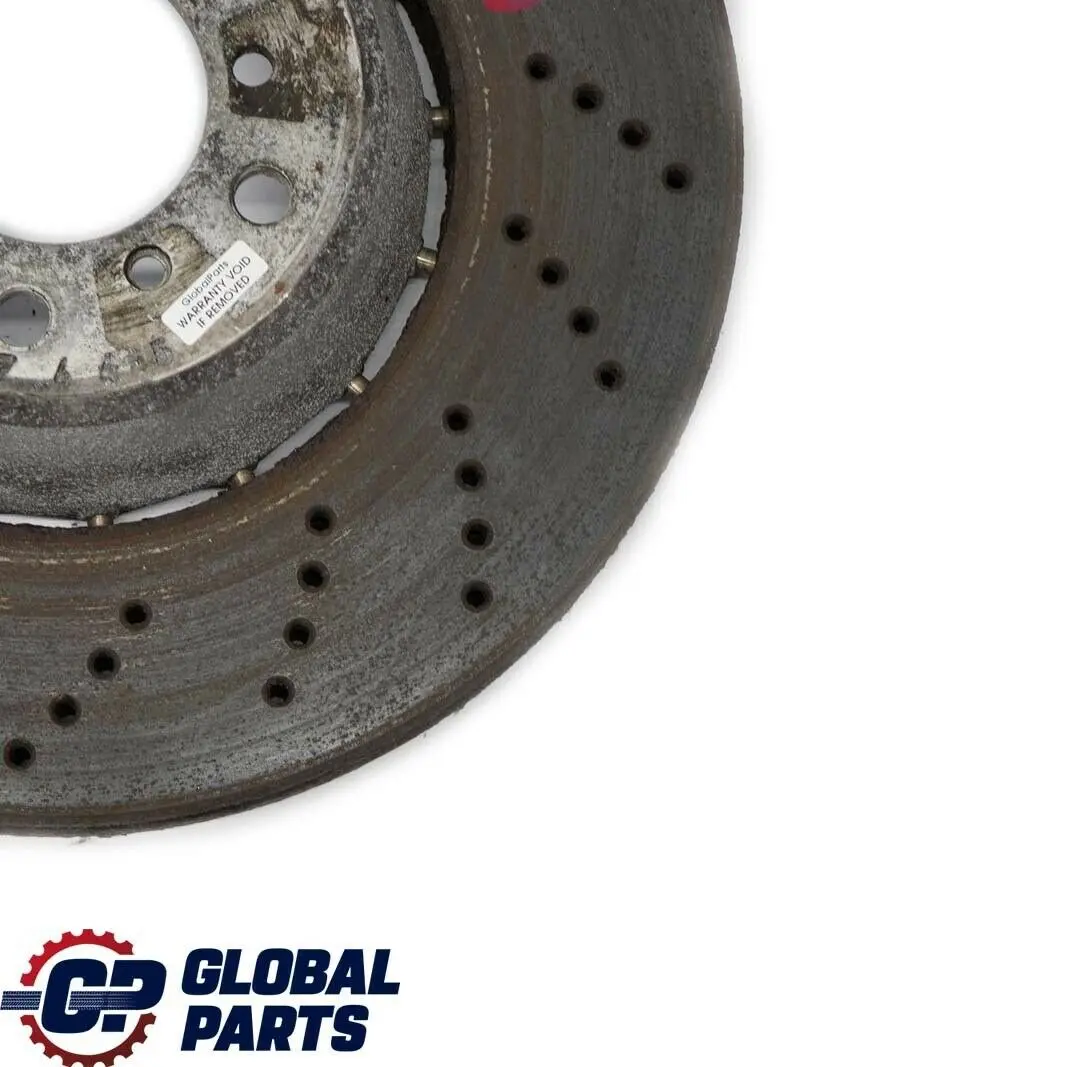 BMW 5 E60 M5 Front Left N/S Ventilated Perforated Wheel Brake Disc 374X36 - SKU 2282805 - Part number 2282805