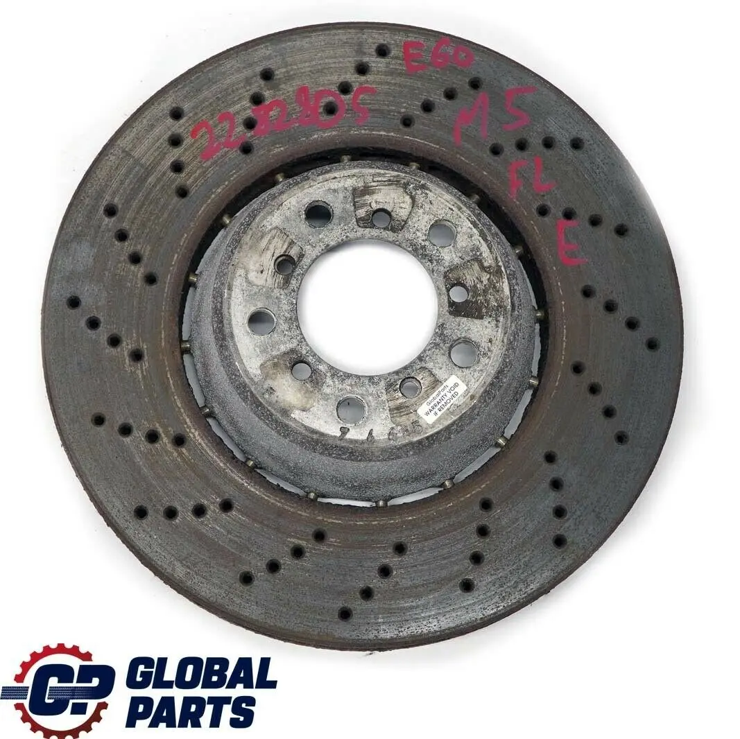 Front Left N/S Ventilated Perforated Wheel Brake Disc 374X36 to BMW 5 E60 M5 with Part number 2282805 BMW 5 E60 M5 Front Left N/S Ventilated Perforated Wheel Brake Disc 374X36 - SKU 2282805 - Part number 2282805
