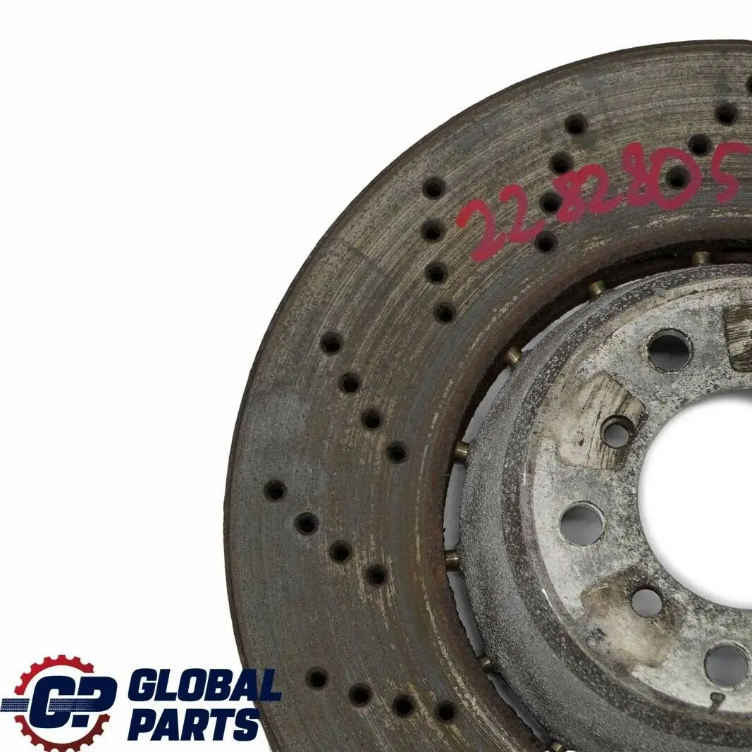 Front Left N/S Ventilated Perforated Wheel Brake Disc 374X36 to BMW 5 E60 M5 with Part number 2282805 BMW 5 E60 M5 Front Left N/S Ventilated Perforated Wheel Brake Disc 374X36 - SKU 2282805 - Part number 2282805