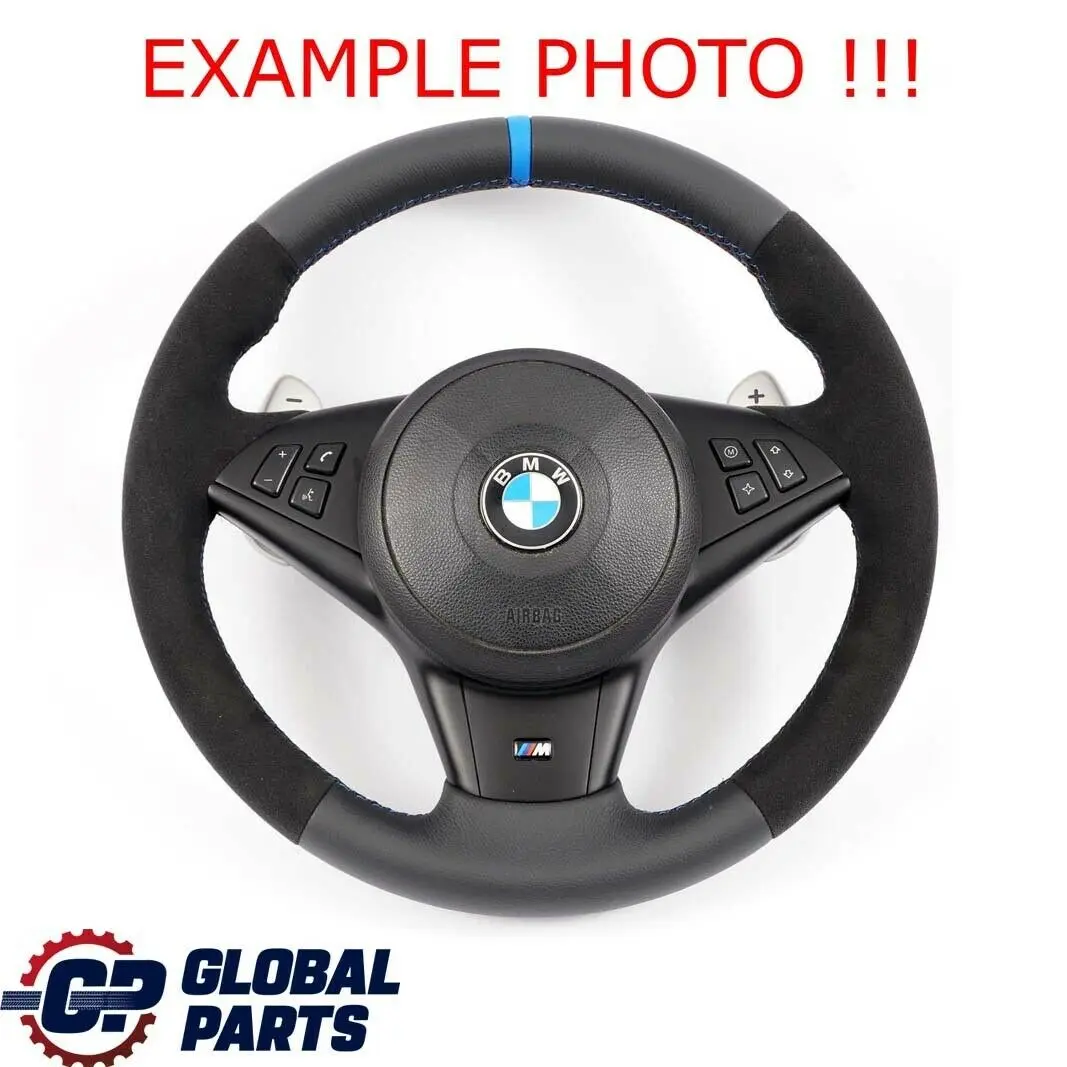Leather M Sport Steering Wheel SMG Paddle Shift pour BMW E60 M5 E63 M6 NEW à propos du numéro de pièce 2282862 BMW E60 M5 E63 M6 NEW Leather M Sport Steering Wheel SMG Paddle Shift - SKU 2282862-1 - Numéro de pièce 2282862