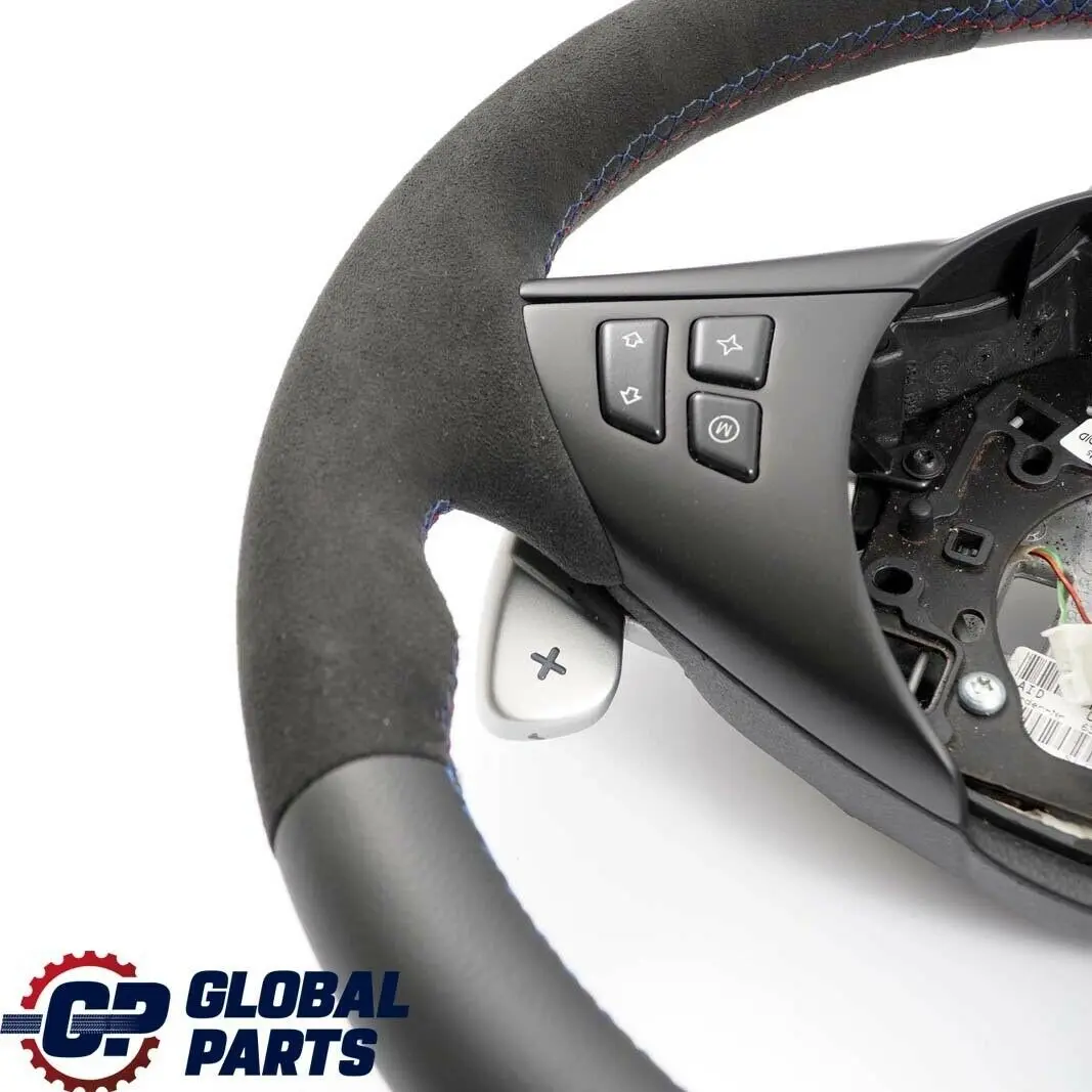 BMW E60 M5 E63 M6 NEW Black Leather M Sport Steering Wheel SMG Paddle Shift - SKU 2282862-1 - Part number 2282862