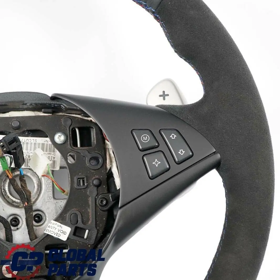 BMW E60 M5 E63 M6 NEW Black Leather M Sport Steering Wheel SMG Paddle Shift - SKU 2282862-1 - Part number 2282862