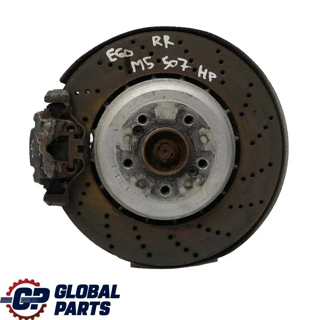 Right O/S Suspension Hub Leg Brake Caliper Disc to BMW 5 Series E60 M5 Rear with Part number 6770906 BMW 5 Series E60 M5 Rear Right O/S Suspension Hub Leg Brake Caliper Disc - SKU 2282960-1 - Part number 6770906