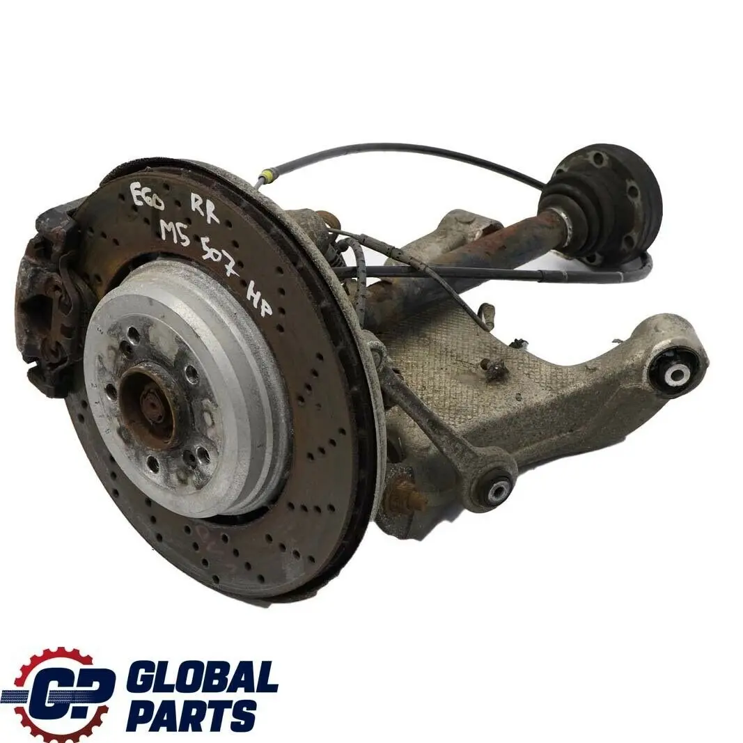 Right O/S Suspension Hub Leg Brake Caliper Disc to BMW 5 Series E60 M5 Rear with Part number 6770906 BMW 5 Series E60 M5 Rear Right O/S Suspension Hub Leg Brake Caliper Disc - SKU 2282960-1 - Part number 6770906