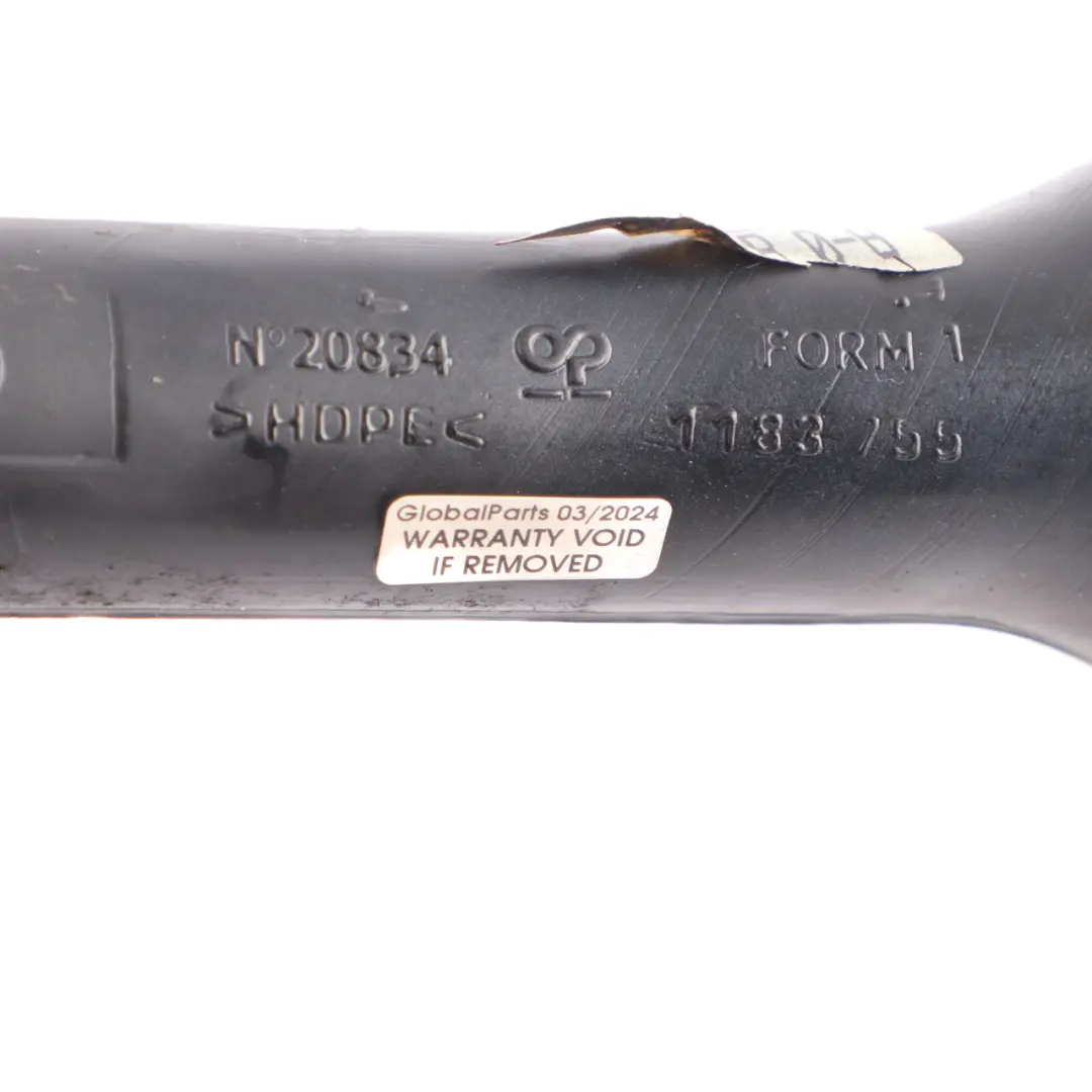 Plastic Filler Pipe Fuel Tank to BMW E46 M3 Coupe Convertible with Part number 2283289 BMW E46 M3 Coupe Convertible Plastic Filler Pipe Fuel Tank - SKU 2283289 - Part number 2283289