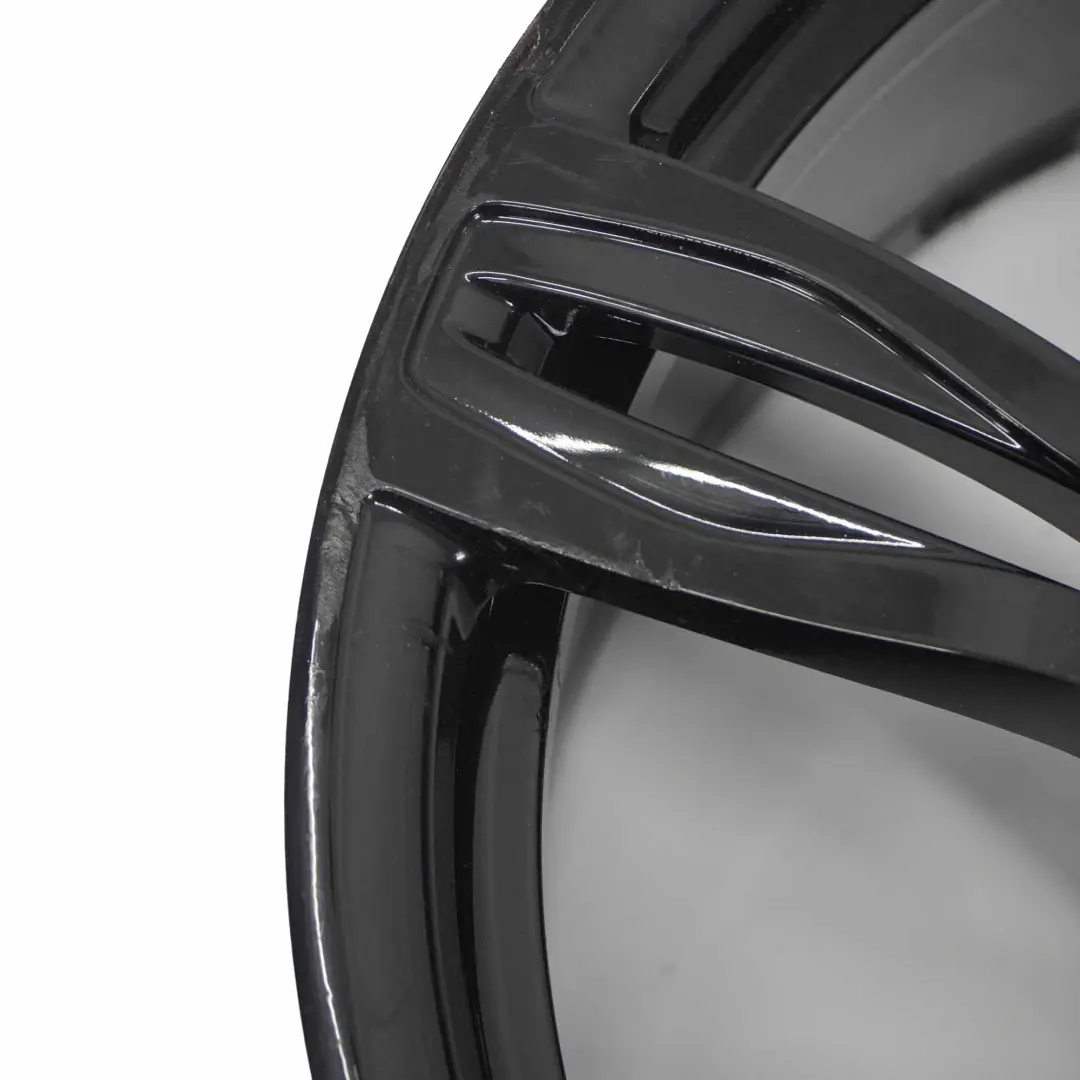 Alloy Wheel Rim 20" M Double Spoke 343 10J to BMW F10 M5 Black with Part number 2283401 BMW F10 M5 Black Alloy Wheel Rim 20" M Double Spoke 343 10J - SKU 2283401-1 - Part number 2283401