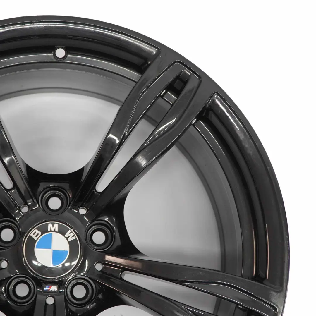 BMW F10 M5 Noir Alloy Wheel Rim 20" M Double Spoke 343 10J ET:34 - SKU 2283401-2 - Numéro de pièce 2283401