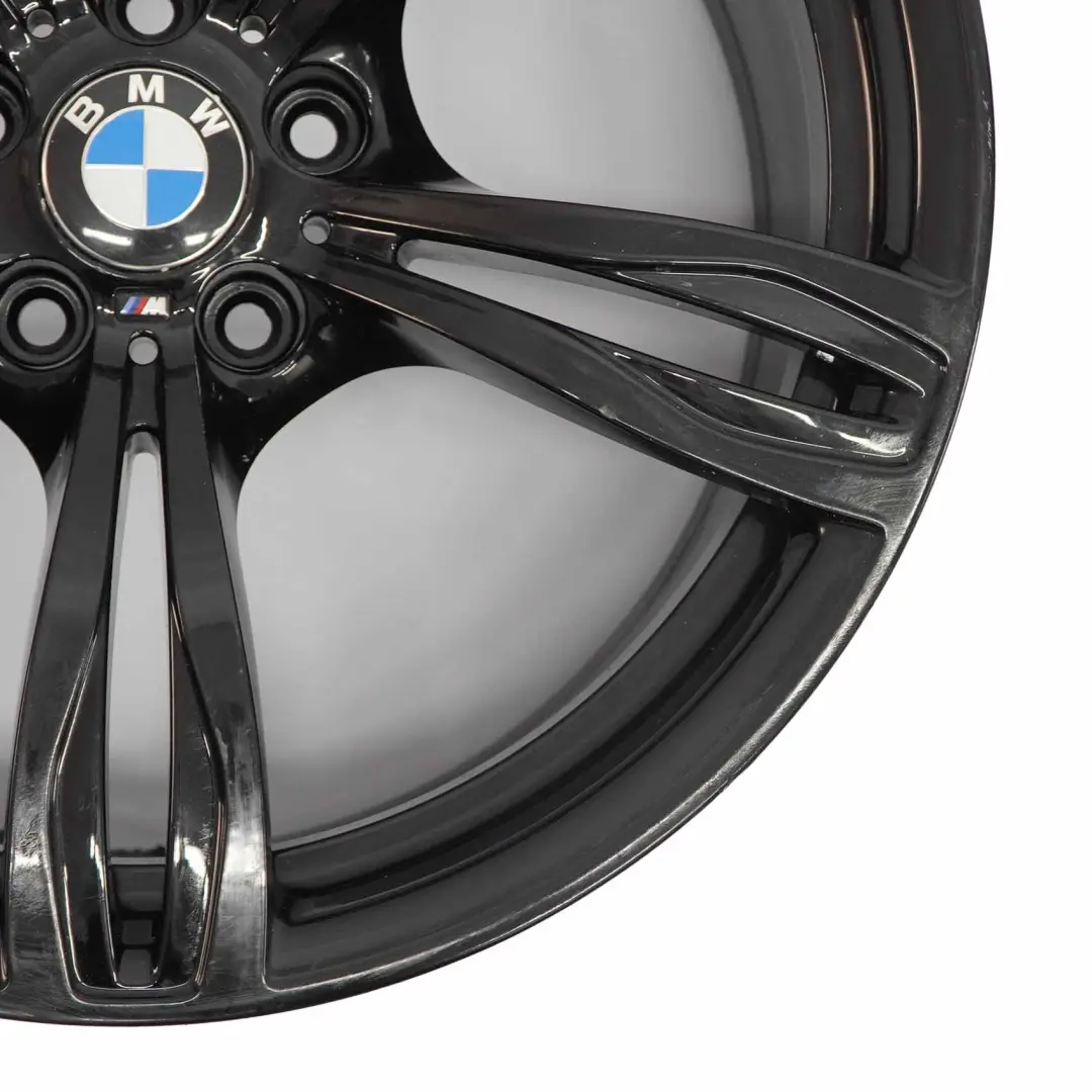 BMW F10 M5 Noir Alloy Wheel Rim 20" M Double Spoke 343 10J ET:34 - SKU 2283401-2 - Numéro de pièce 2283401