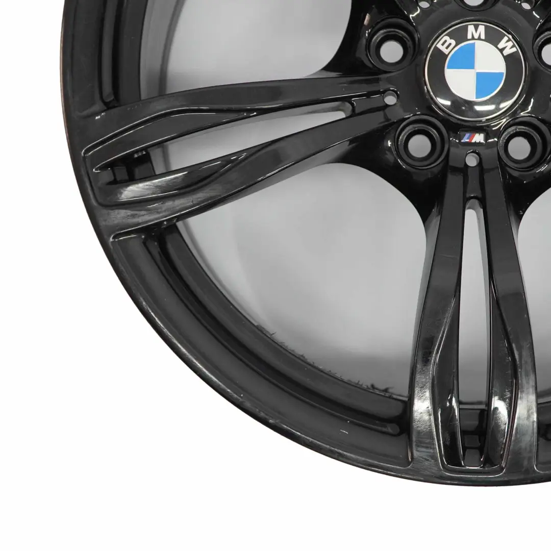 BMW F10 M5 Black Alloy Wheel Rim 20" M Double Spoke 343 10J - SKU 2283401-2 - Part number 2283401