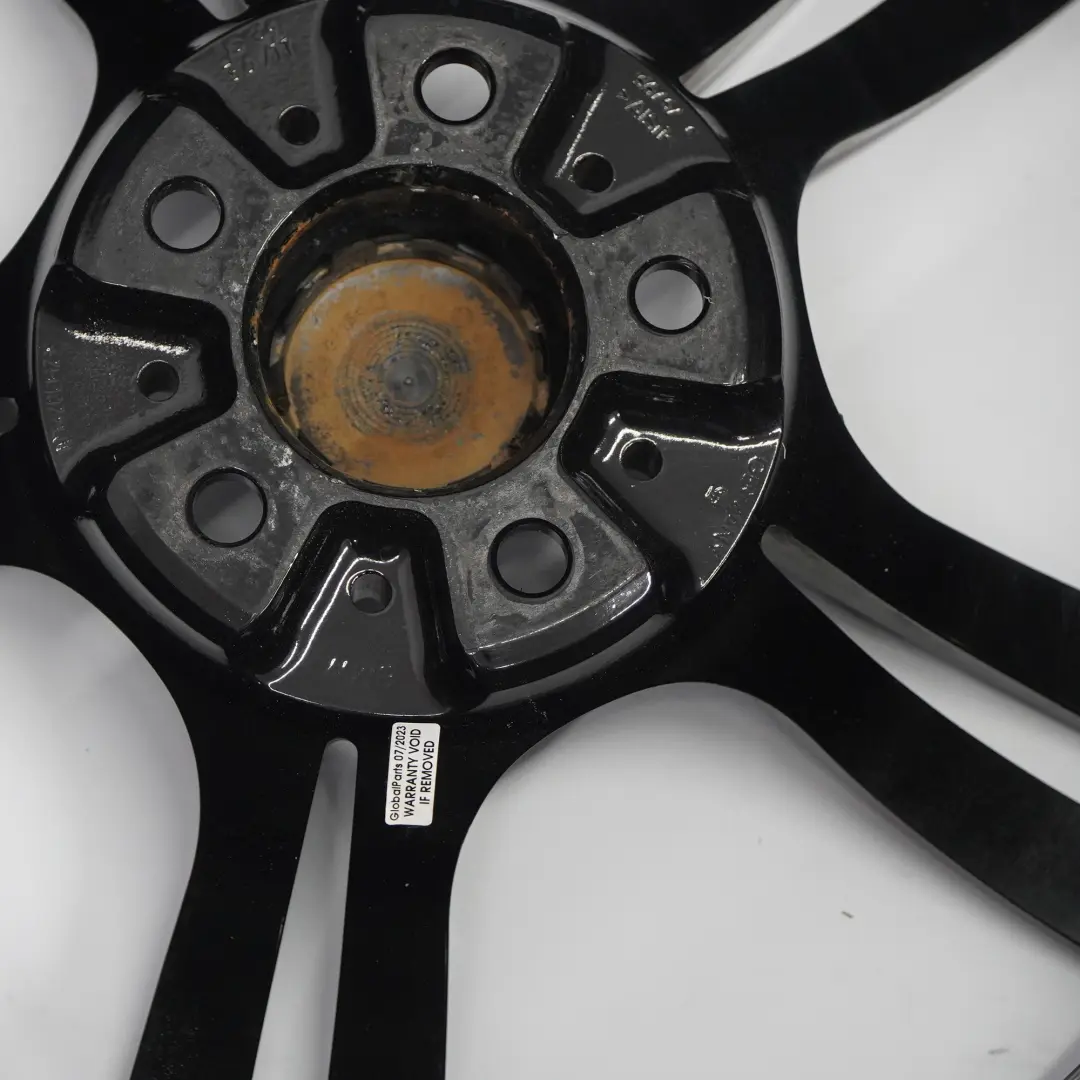 Alloy Wheel Rim 20" M Double Spoke 343 10J to BMW F10 M5 Black with Part number 2283401 BMW F10 M5 Black Alloy Wheel Rim 20" M Double Spoke 343 10J - SKU 2283401-3 - Part number 2283401