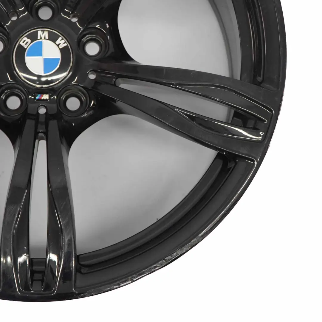 BMW F10 M5 Black Alloy Wheel Rim 20" M Double Spoke 343 10J - SKU 2283401-3 - Part number 2283401