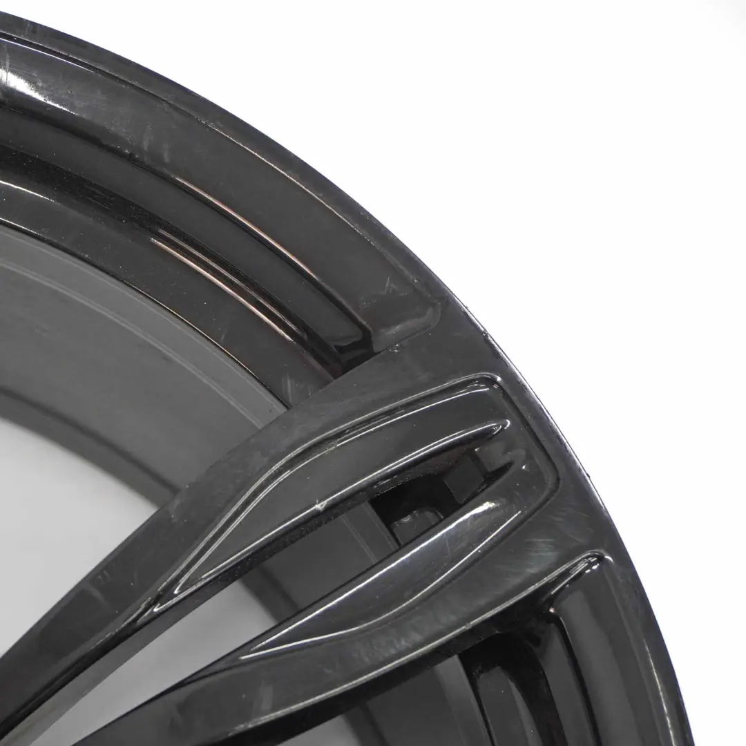 Alloy Wheel Rim 20" M Double Spoke 343 10J to BMW F10 M5 Black with Part number 2283401 BMW F10 M5 Black Alloy Wheel Rim 20" M Double Spoke 343 10J - SKU 2283401-3 - Part number 2283401