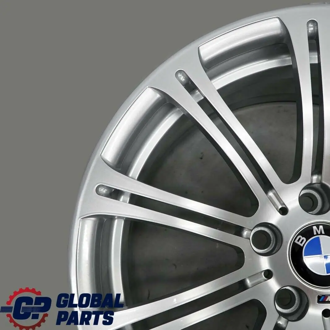 Alloy Rim Forged 19" 9,5J M Double Spoke 220 to BMW E90 E92 M3 Silver Rear Wheel with Part number 2283556 BMW E90 E92 M3 Silver Rear Wheel Alloy Rim Forged 19" 9,5J M Double Spoke 220 - SKU 2283556-1 - Part number 2283556