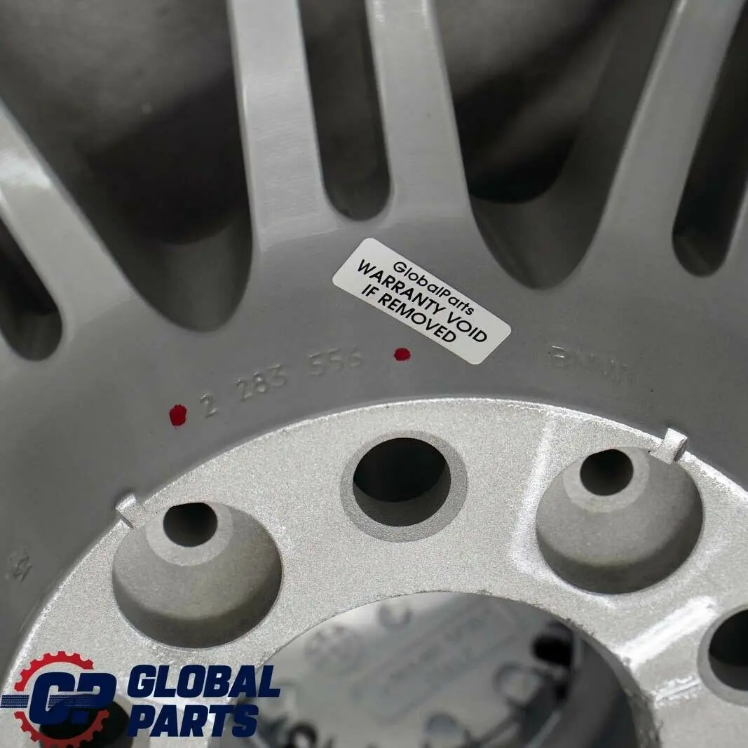 Alloy Rim Forged 19" 9,5J M Double Spoke 220 to BMW E90 E92 M3 Silver Rear Wheel with Part number 2283556 BMW E90 E92 M3 Silver Rear Wheel Alloy Rim Forged 19" 9,5J M Double Spoke 220 - SKU 2283556-1 - Part number 2283556