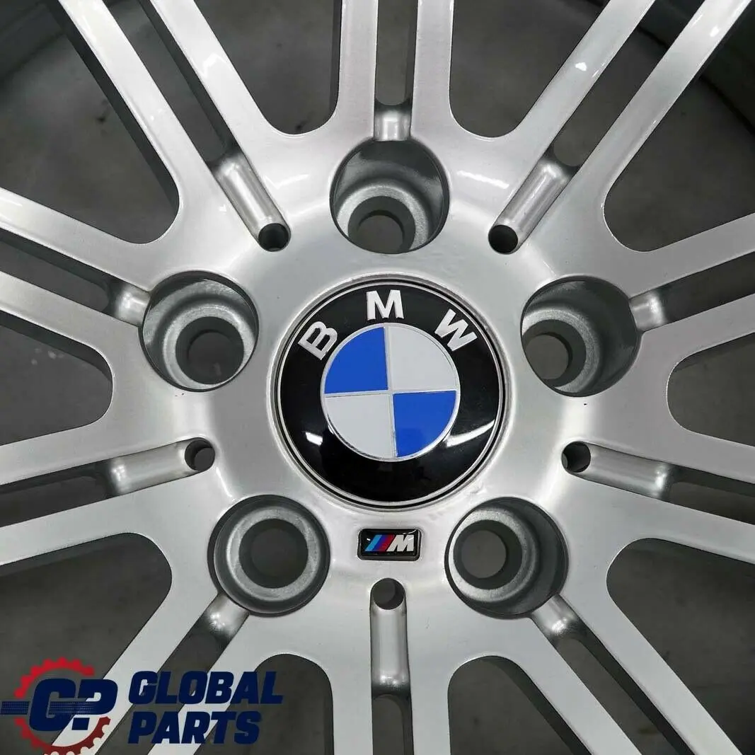 BMW E90 E92 M3 Silver Rear Wheel Alloy Rim Forged 19" 9,5J M Double Spoke 220 - SKU 2283556-1 - Part number 2283556