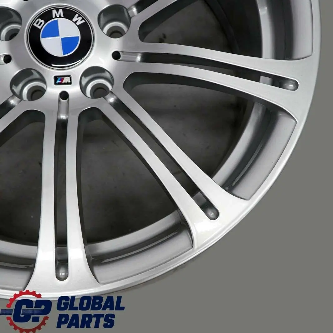 Alloy Rim Forged 19" 9,5J M Double Spoke 220 to BMW E90 E92 M3 Silver Rear Wheel with Part number 2283556 BMW E90 E92 M3 Silver Rear Wheel Alloy Rim Forged 19" 9,5J M Double Spoke 220 - SKU 2283556-1 - Part number 2283556