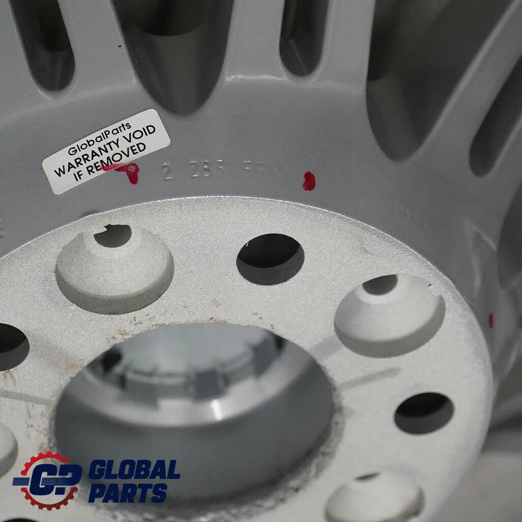 Alloy Rim 19" M Double Spoke 220 to BMW E90 E92 E93 M3 Silver Rear Wheel with Part number 2283556 BMW E90 E92 E93 M3 Silver Rear Wheel Alloy Rim 19" M Double Spoke 220 - SKU 2283556 - Part number 2283556