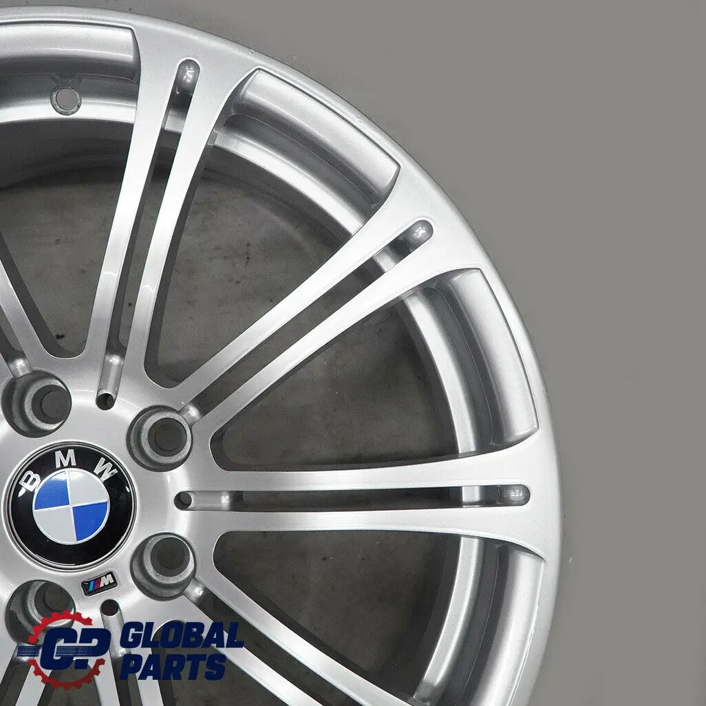 Alloy Rim 19" M Double Spoke 220 to BMW E90 E92 E93 M3 Silver Rear Wheel with Part number 2283556 BMW E90 E92 E93 M3 Silver Rear Wheel Alloy Rim 19" M Double Spoke 220 - SKU 2283556 - Part number 2283556