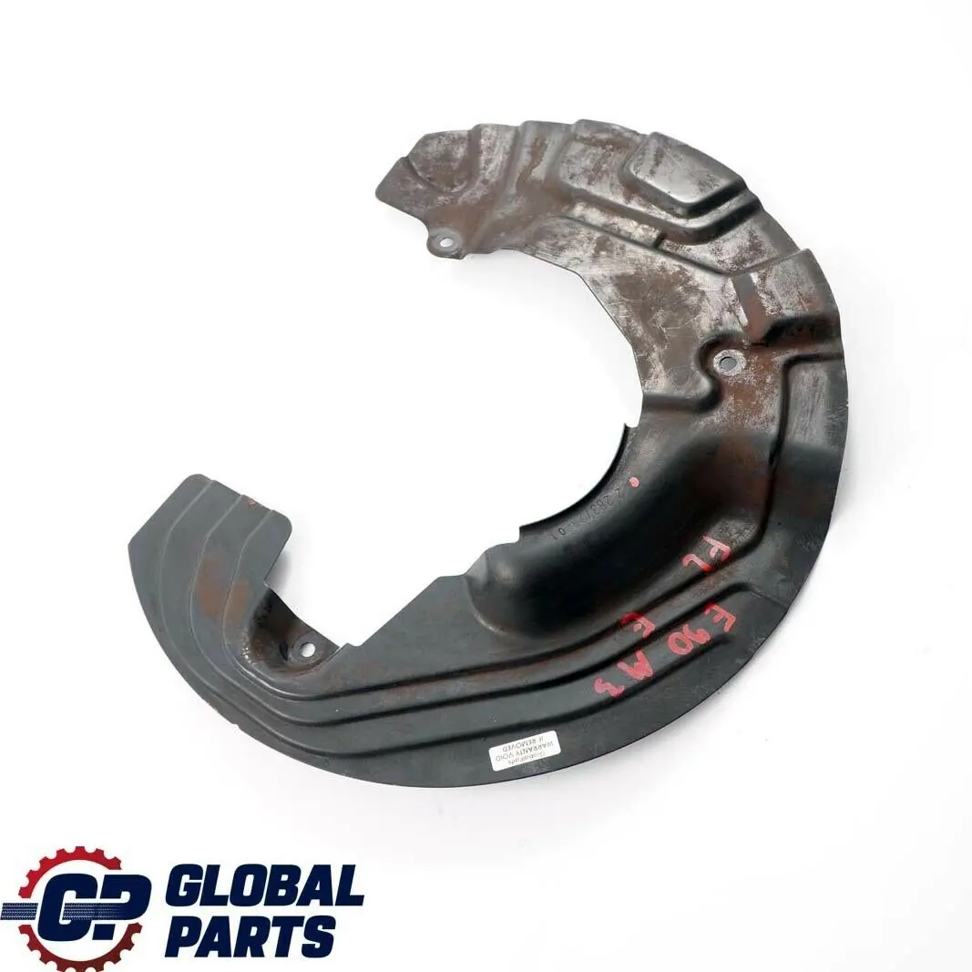 Protection Cover Plate Brake Disc Front Left to BMW 1 3 Series E82 E90 E92 E93 M3 with Part number 2283723 BMW 1 3 Series E82 E90 E92 E93 M3 Protection Cover Plate Brake Disc Front Left - SKU 2283723 - Part number 2283723