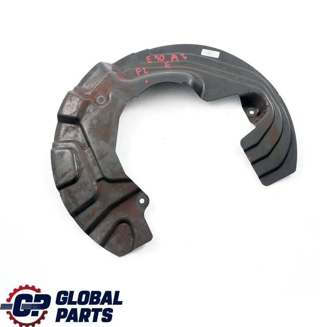 Tapa De Proteccion Disco De Freno Delantero Izquierdo para BMW E82 E90 E92 E93 M3 con número de pieza 2283723 BMW E82 E90 E92 E93 M3 Tapa De Proteccion Disco De Freno Delantero Izquierdo - SKU 2283723 - Número de pieza 2283723