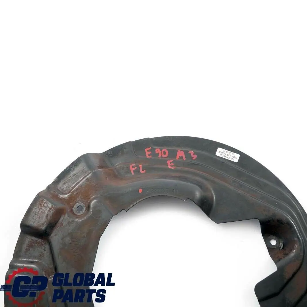 Vorderradbremse Schutzblech Vorne Links BMW 1 3 er E82 E90 E92 E93 M3 - SKU 2283723 - Teilenummer 2283723