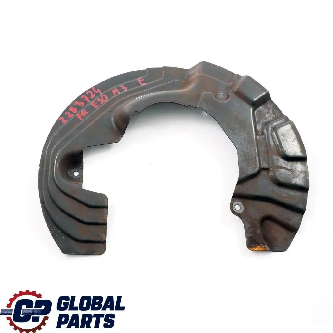 Protection Cover Plate Brake Disc Front Right to BMW 1 3 Series E82 E90 E92 E93 M3 with Part number 2283724 BMW 1 3 Series E82 E90 E92 E93 M3 Protection Cover Plate Brake Disc Front Right - SKU 2283724 - Part number 2283724