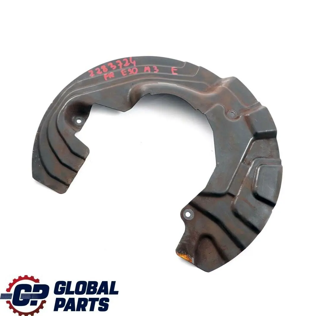 Protection Cover Plate Brake Disc Front Right to BMW 1 3 Series E82 E90 E92 E93 M3 with Part number 2283724 BMW 1 3 Series E82 E90 E92 E93 M3 Protection Cover Plate Brake Disc Front Right - SKU 2283724 - Part number 2283724