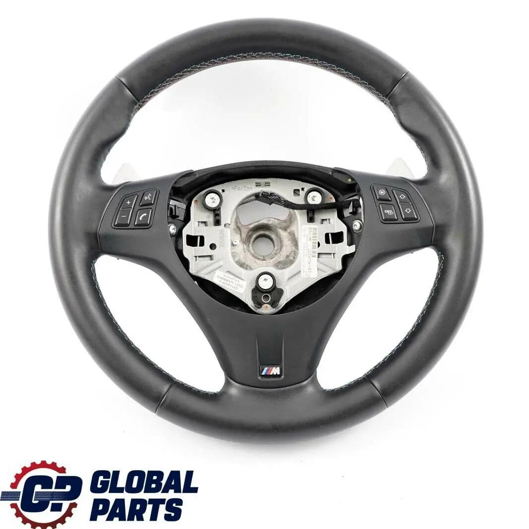 Leather M-Sport Thick Steering Wheel Paddle Shift to BMW 3 Series E90 E92 E93 M3 with Part number 2283738 BMW 3 Series E90 E92 E93 M3 Leather M-Sport Thick Steering Wheel Paddle Shift - SKU 2283738 - Part number 2283738