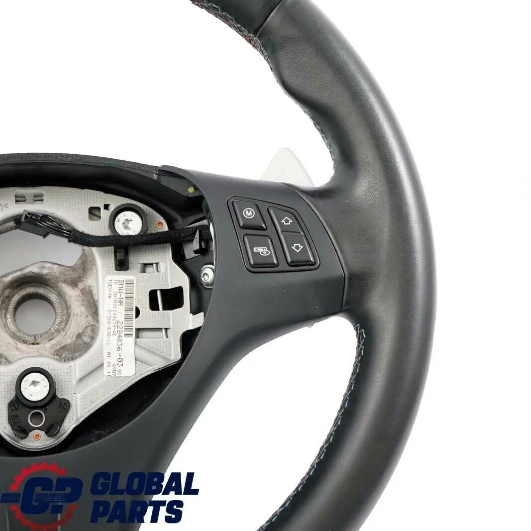 Lenkrad M Sportlenkrad Dick Lederlenkrad Schaltwippen für BMW E90 E92 E93 M3 Sport mit Teilenummer 2283738 BMW E90 E92 E93 M3 Sport Lenkrad M Sportlenkrad Dick Lederlenkrad Schaltwippen - SKU 2283738 - Teilenummer 2283738