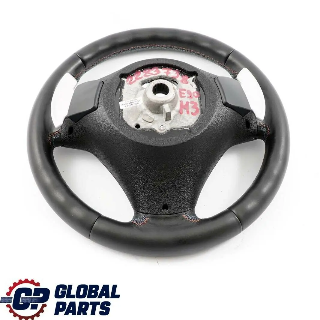 Leather M-Sport Thick Steering Wheel Paddle Shift to BMW 3 Series E90 E92 E93 M3 with Part number 2283738 BMW 3 Series E90 E92 E93 M3 Leather M-Sport Thick Steering Wheel Paddle Shift - SKU 2283738 - Part number 2283738
