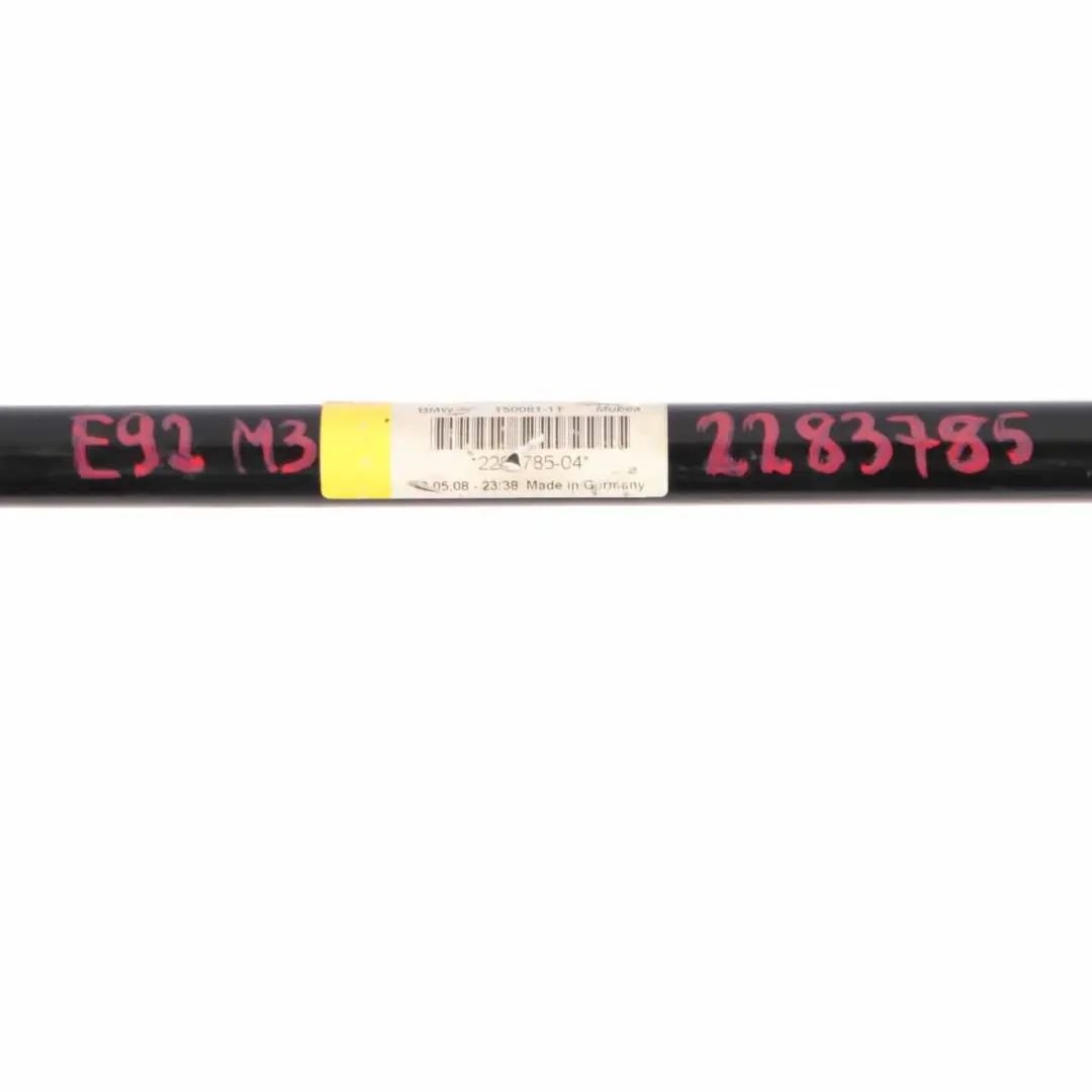 Barra Estabilizadora Suspensión Trasera para BMW E82 E92 M3 con número de pieza 2283785 BMW E82 E92 M3 Barra Estabilizadora Suspensión Trasera - SKU 2283785 - Número de pieza 2283785