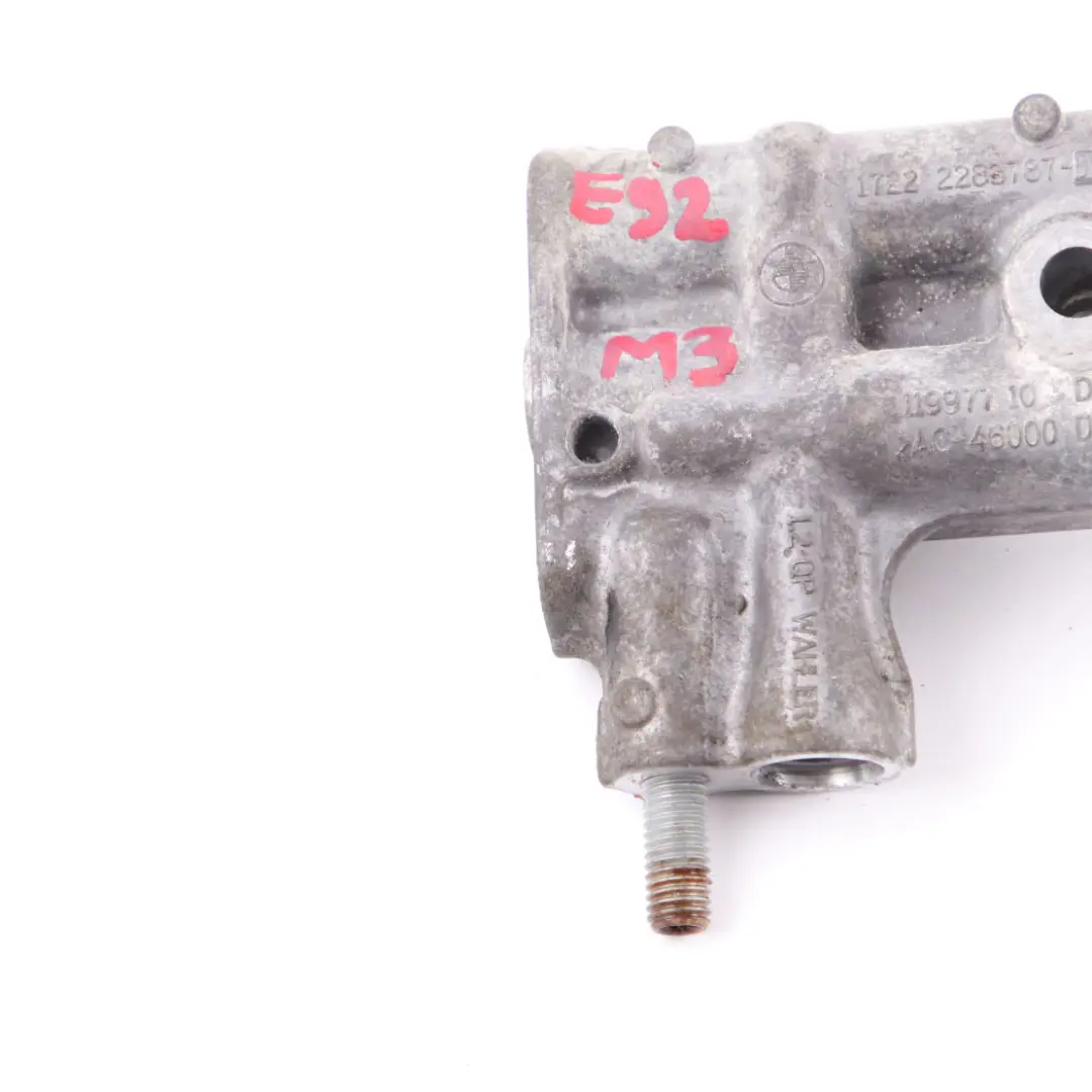 Regulador Nivel Aceite Temperatura Intercambiador para BMW E90 E92 E93 LCI M3 con número de pieza 2283787 BMW E90 E92 E93 LCI M3 Regulador Nivel Aceite Temperatura Intercambiador - SKU 2283787 - Número de pieza 2283787