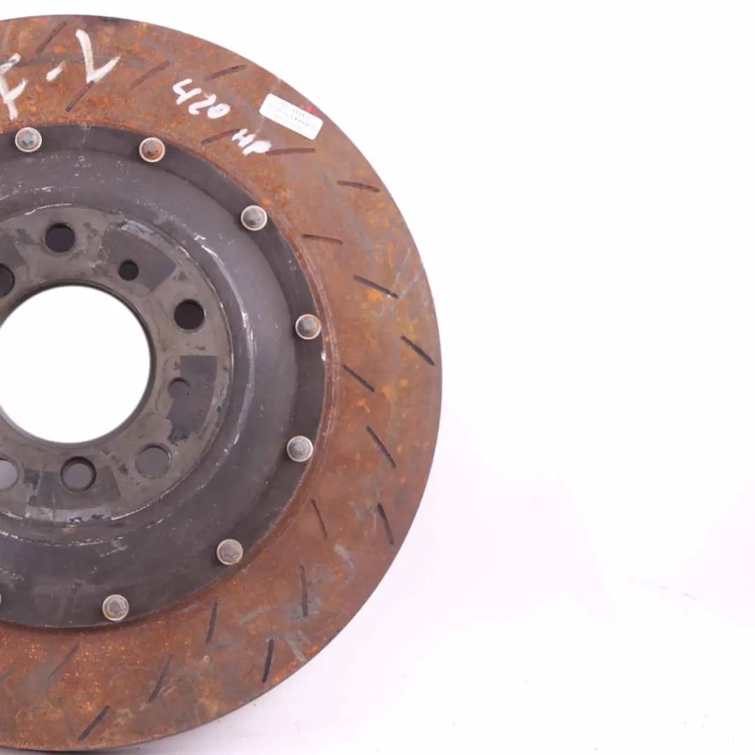 Brake Disc BMW E90 E92 E93 M3 Look Front Left N/S Wheel Ventilated Disc to with Part number 2283801 Brake Disc BMW E90 E92 E93 M3 Look Front Left N/S Wheel Ventilated Disc - SKU 2283801-1 - Part number 2283801