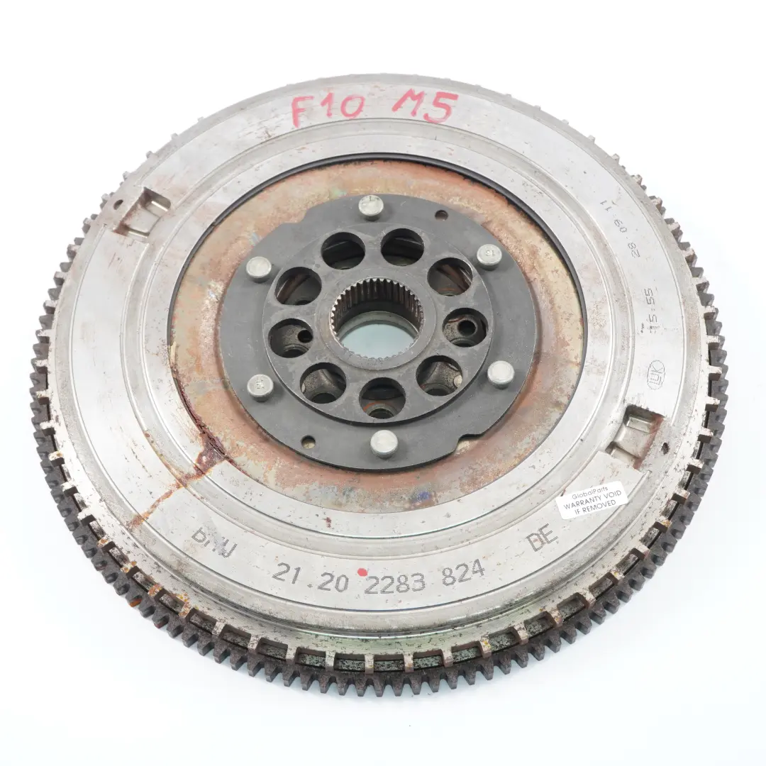 S63N Volant d'inertie double masse essence pour BMW F06 F10 F12 F13 M5 M6 à propos du numéro de pièce 2283824 BMW F06 F10 F12 F13 M5 M6 S63N Volant d'inertie double masse essence - SKU 2283824 - Numéro de pièce 2283824