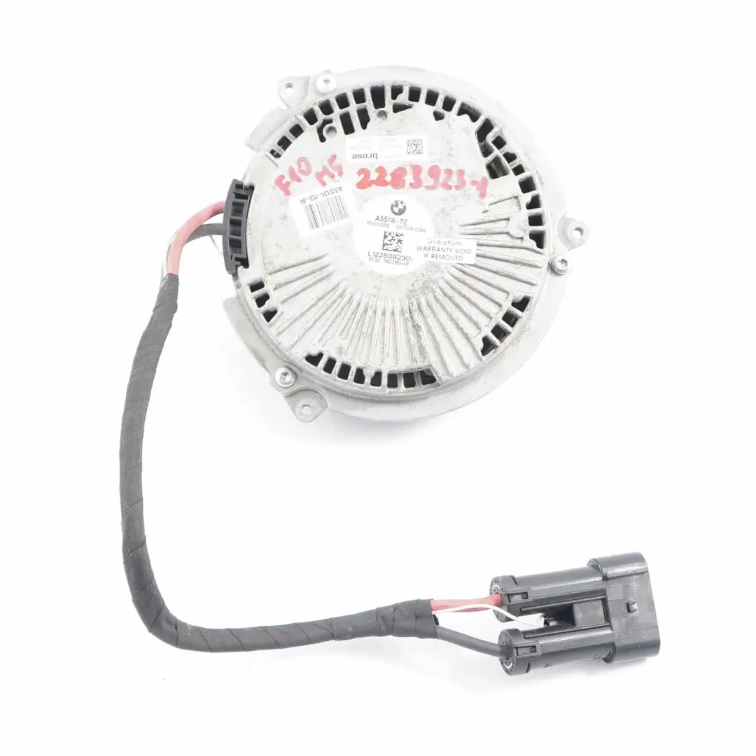BMW F10 M5 F12 F13 M6 S63N Moteur du ventilateur de refroidissement 7602181 - SKU 2283923-1 - Numéro de pièce 2283923