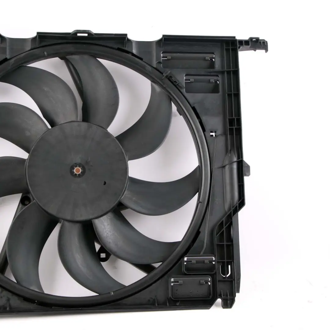 Radiator Fan BMW F10 M5 F12 F13 M6 S63N Engine Cooling Shroud Housing 7602181 to with Part number 2283923 Radiator Fan BMW F10 M5 F12 F13 M6 S63N Engine Cooling Shroud Housing 7602181 - SKU 2283923 - Part number 2283923