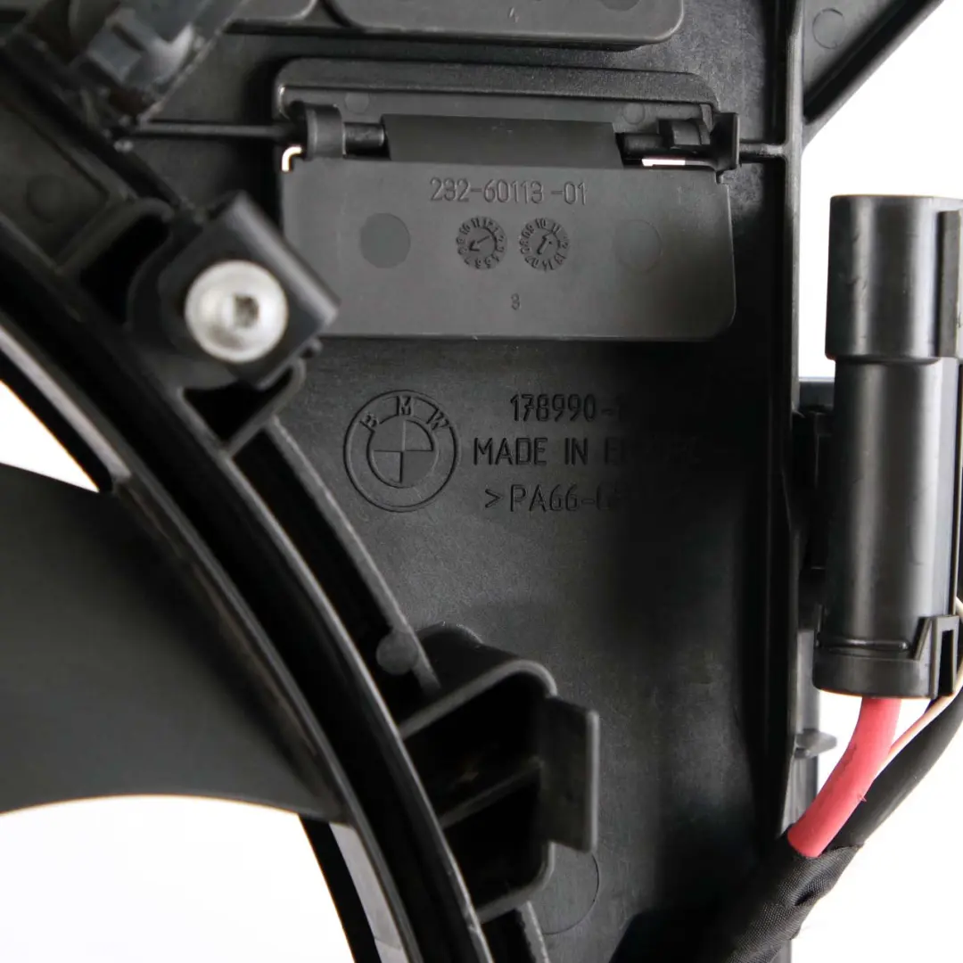 Radiator Fan BMW F10 M5 F12 F13 M6 S63N Engine Cooling Shroud Housing 7602181 to with Part number 2283923 Radiator Fan BMW F10 M5 F12 F13 M6 S63N Engine Cooling Shroud Housing 7602181 - SKU 2283923 - Part number 2283923