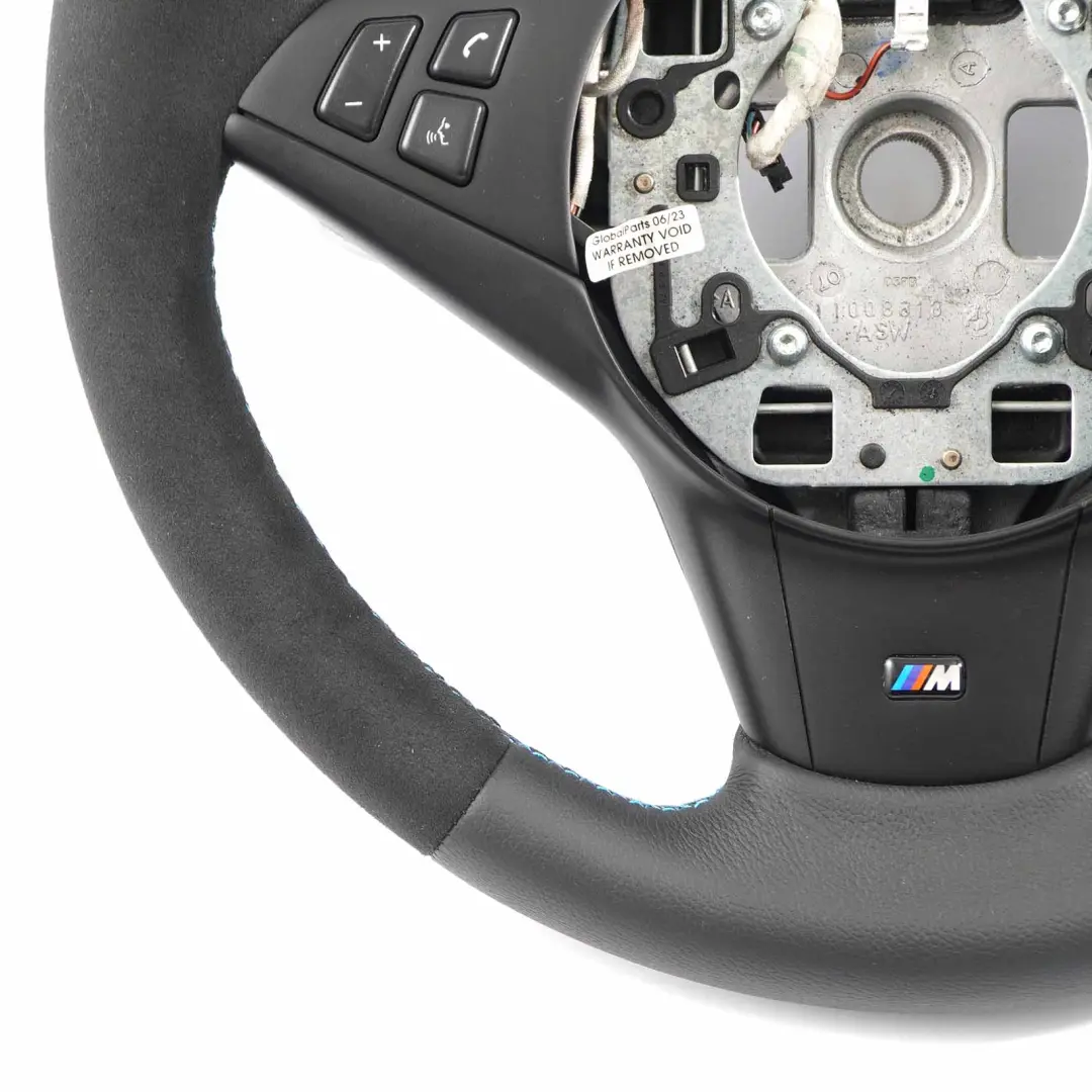 BMW E60 M5 E63 M6 NEW Black Leather M Sport Steering Wheel SMG Paddle Shift - SKU 2283931-1 - Part number 2283931