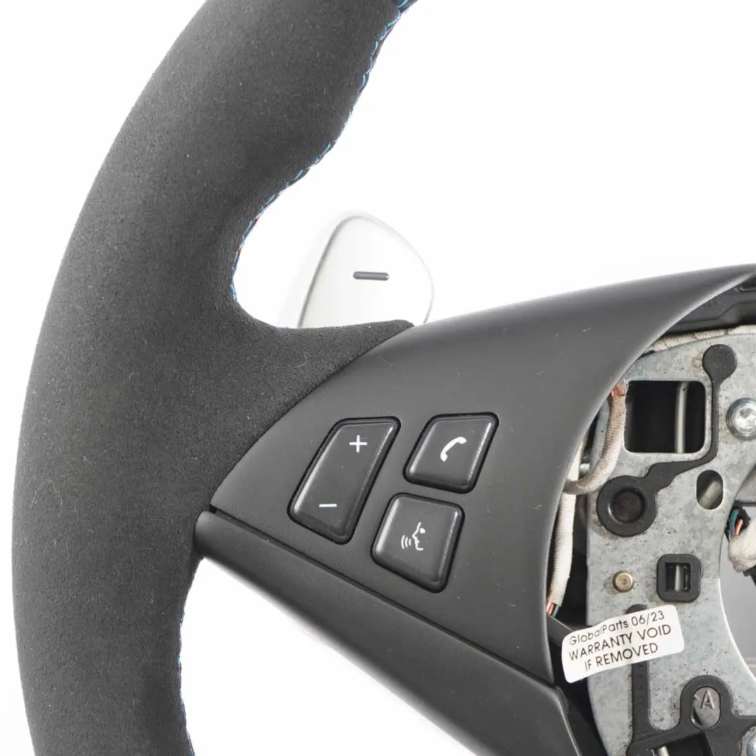 BMW E60 M5 E63 M6 NEW Black Leather M Sport Steering Wheel SMG Paddle Shift - SKU 2283931-1 - Part number 2283931