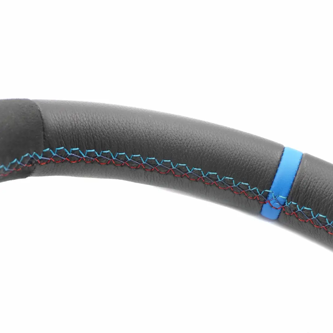 Leather M Sport Steering Wheel SMG Paddle Shift to BMW E60 M5 E63 M6 NEW Black with Part number 2283931 BMW E60 M5 E63 M6 NEW Black Leather M Sport Steering Wheel SMG Paddle Shift - SKU 2283931-1 - Part number 2283931