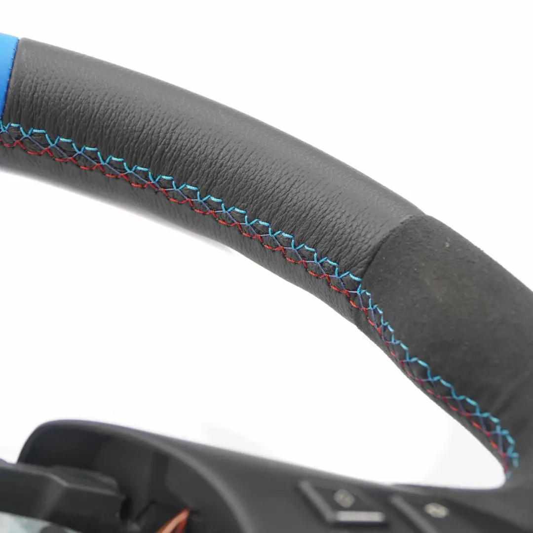 BMW E60 M5 E63 M6 NEUF Noir Cuir / Alcantara Volant M Sport SMG Paddle Shift - SKU 2283931-1 - Numéro de pièce 2283931