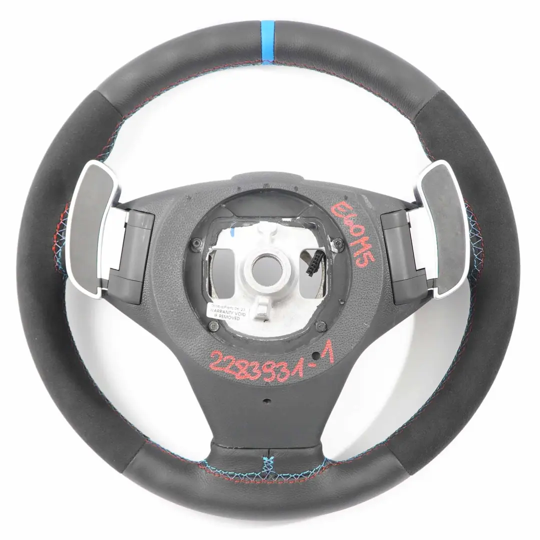 NEUF Noir Cuir / Alcantara Volant M Sport SMG Paddle Shift pour BMW E60 M5 E63 M6 à propos du numéro de pièce 2283931 BMW E60 M5 E63 M6 NEUF Noir Cuir / Alcantara Volant M Sport SMG Paddle Shift - SKU 2283931-1 - Numéro de pièce 2283931