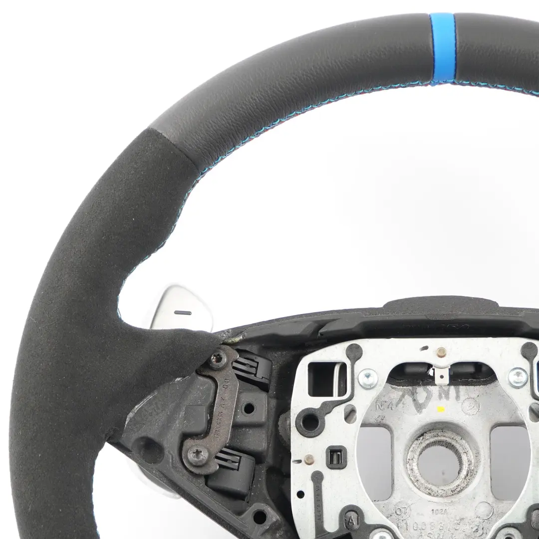BMW E60 M5 E63 M6 NEW Black Leather M Sport Steering Wheel SMG Paddle Shift - SKU 2283931-2 - Part number 2283931