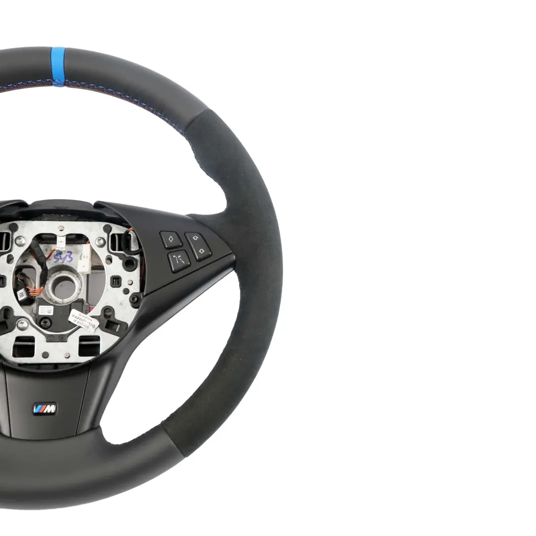 BMW M Sport Volant E60 E63 LCI NEW Leather / Alcantara Lane Assistant - SKU 2283943-1 - Numéro de pièce 2283943