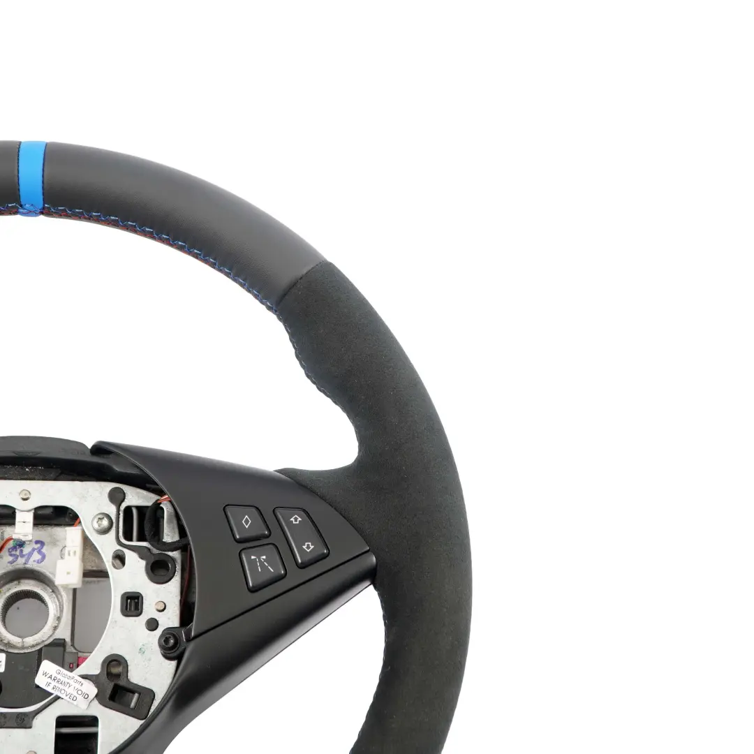 BMW M Sport Volant E60 E63 LCI NEW Leather / Alcantara Lane Assistant - SKU 2283943-1 - Numéro de pièce 2283943