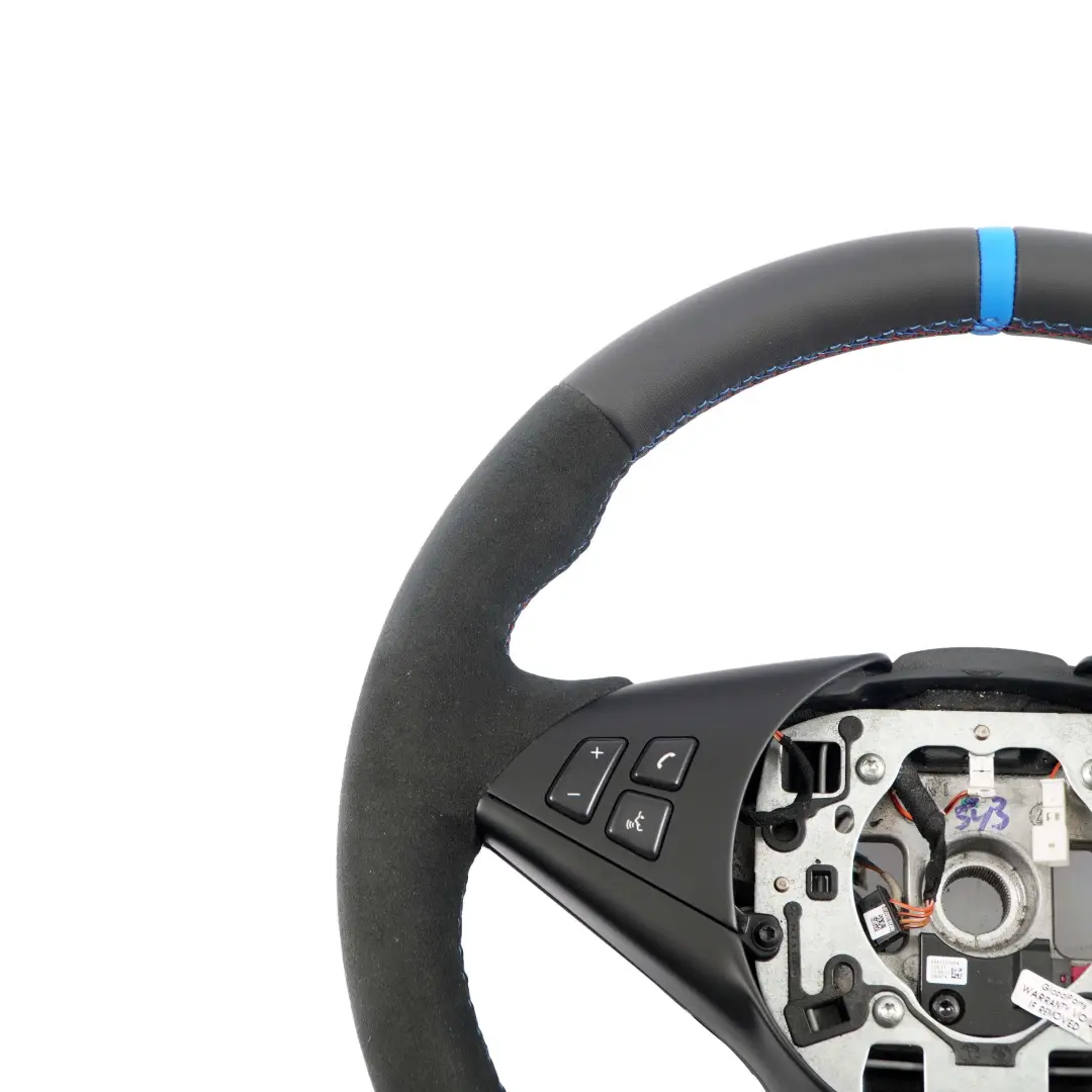 Steering Wheel E60 E63 LCI NEW Leather / Alcantara Lane Assistant to BMW M Sport with Part number 2283943 BMW M Sport Steering Wheel E60 E63 LCI NEW Leather / Alcantara Lane Assistant - SKU 2283943-1 - Part number 2283943