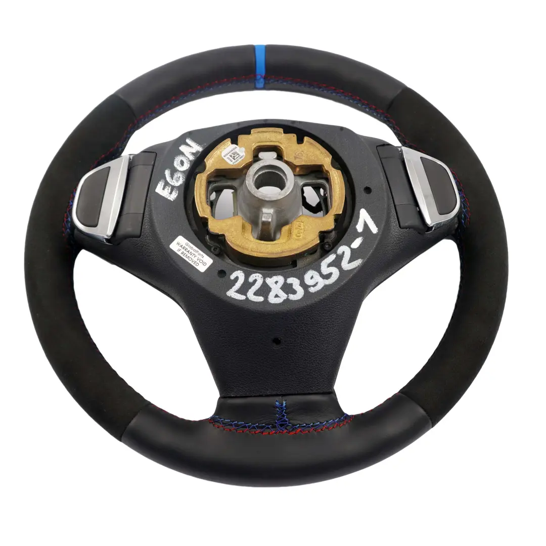 Neuf Cuir M Volant Sport Volant Interrupteur Swing Spurassistent pour BMW E60 LCI à propos du numéro de pièce 2283952 BMW E60 LCI Neuf Cuir M Volant Sport Volant Interrupteur Swing Spurassistent - SKU 2283952-1 - Numéro de pièce 2283952