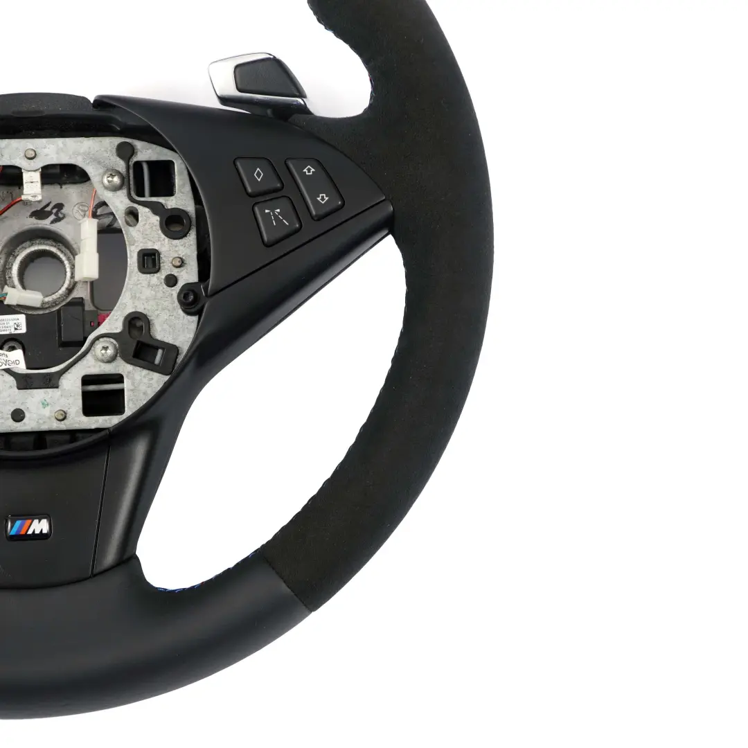 Leather M Sport Steering Wheel Paddle Shift Lane Assistant to BMW E60 E63 LCI NEW with Part number 2283952 BMW E60 E63 LCI NEW Leather M Sport Steering Wheel Paddle Shift Lane Assistant - SKU 2283952-1 - Part number 2283952